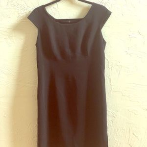 Caterina Leman black dress.